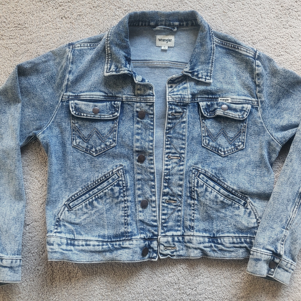 Wrangler Womans Blue Denim Jacket